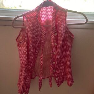 ♥️3 for 15$♥️Heart of haute Mandi bee heart blouse